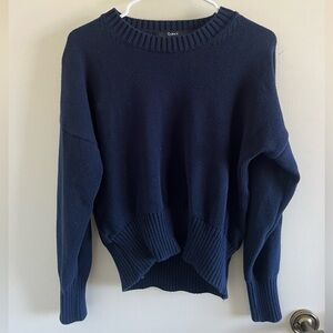 Quince Navy Sweater
